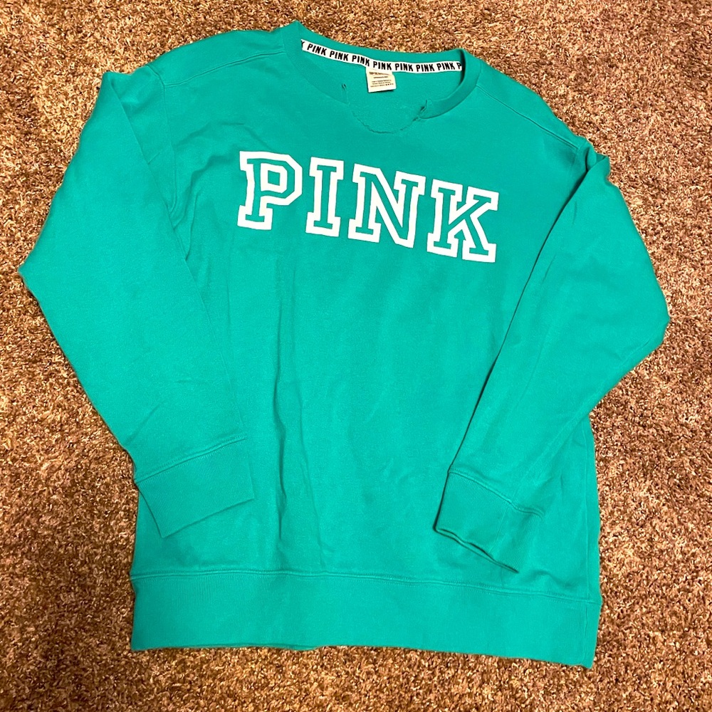 Pink brand size small sweatshirt
